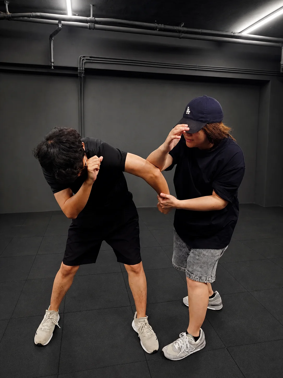 Mayair Combat Dumog standing arm control practice