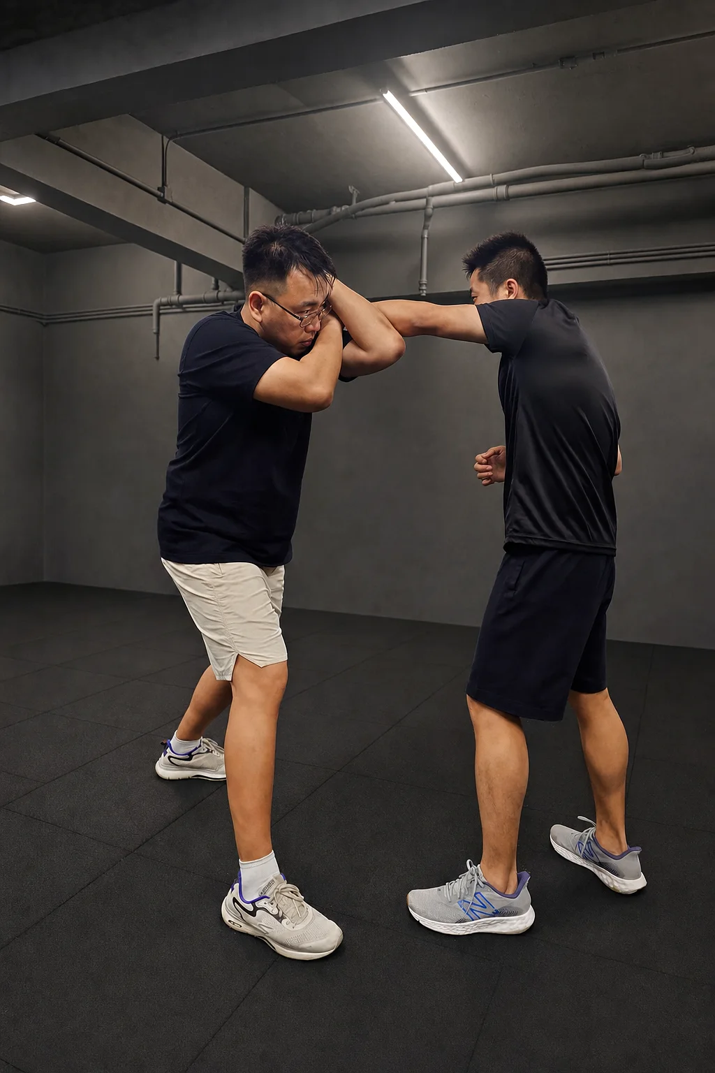 Mayair Combat empty hand fighting practice